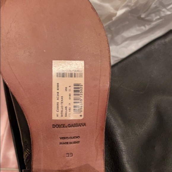 D&G Brand New 100% AUTHENTIC Dolce & Gabbana boots - Picture 7 of 11